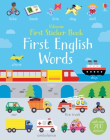 First Sticker Book First English Words, Paperback Book First Sticker Book First English Words, Paperback Book