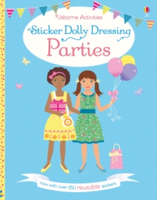 Sticker Dolly Dressing Parties, Paperback Book Sticker Dolly Dressing Parties, Paperback Book