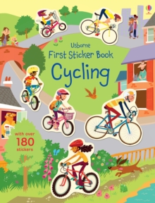 First Sticker Book Cycling, Paperback Book First Sticker Book Cycling, Paperback Book