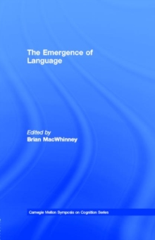 The Emergence of Language