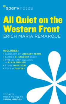 All Quiet on the Western Front SparkNotes Literature Guide, Paperback / softback Book All Quiet on the Western Front SparkNotes Literature Guide, Paperback / softback Book