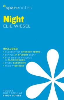 Night SparkNotes Literature Guide, Paperback Book Night SparkNotes Literature Guide, Paperback Book