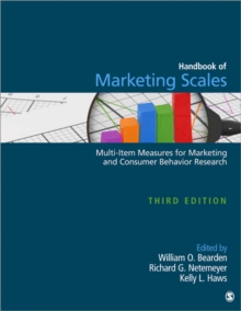 Handbook of Marketing Scales : Multi-Item Measures for Marketing and Consumer Behavior Research