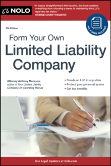 Form Your Own Limited Liability Company