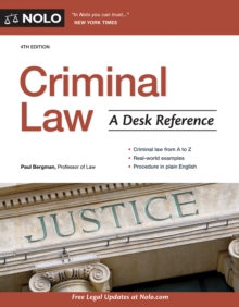 Criminal Law : A Desk Reference