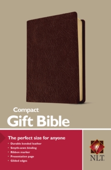 Compact Bible-Nlt, Leather / fine binding Book Compact Bible-Nlt, Leather / fine binding Book