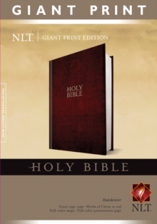 NLT Holy Bible, Giant Print, Hardback Book NLT Holy Bible, Giant Print, Hardback Book