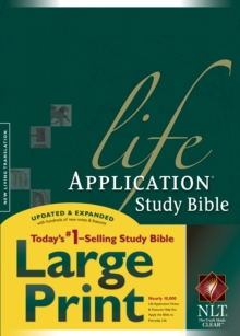 Life Application Study Bible-NLT-Large Print, Hardback Book Life Application Study Bible-NLT-Large Print, Hardback Book