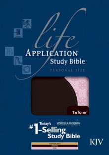 Life Application Study Bible KJV, Personal Size, TuTone, Leather / fine binding Book Life Application Study Bible KJV, Personal Size, TuTone, Leather / fine binding Book