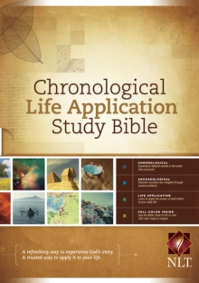 Chronological Life Application Study Bible-NLT, Hardback Book Chronological Life Application Study Bible-NLT, Hardback Book