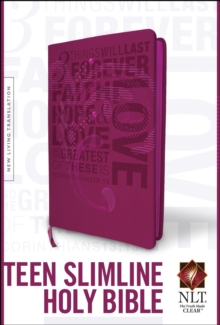 NLT Teen Slimline Bible: 1 Corinthians 13, Leather / fine binding Book NLT Teen Slimline Bible: 1 Corinthians 13, Leather / fine binding Book