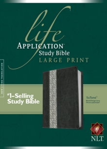 Life Application Study Bible-NLT-Large Print, Leather / fine binding Book Life Application Study Bible-NLT-Large Print, Leather / fine binding Book