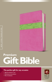 NLT Premium Gift Bible, Bubblegum/Pistachio, Leather / fine binding Book NLT Premium Gift Bible, Bubblegum/Pistachio, Leather / fine binding Book