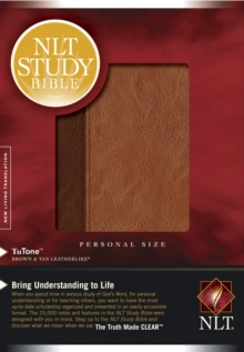 Study Bible-NLT-Personal Size, Leather / fine binding Book Study Bible-NLT-Personal Size, Leather / fine binding Book