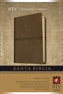 Santa Biblia NTV, Edicion de referencia ultrafina, Leather / fine binding Book Santa Biblia NTV, Edicion de referencia ultrafina, Leather / fine binding Book