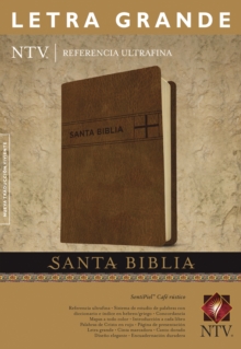 Santa Biblia NTV, Edicion de referencia ultrafina, letra grande (Letra Roja, SentiPiel, Cafe rustico), Leather / fine binding Book Santa Biblia NTV, Edicion de referencia ultrafina, letra grande (Letra Roja, SentiPiel, Cafe rustico), Leather / fine binding Book
