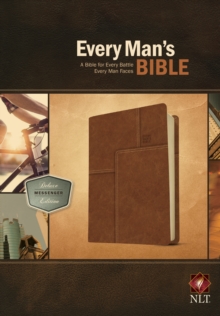Every Man's Bible-NLT Deluxe Messenger, Leather / fine binding Book Every Man's Bible-NLT Deluxe Messenger, Leather / fine binding Book