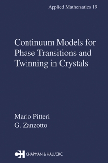 Continuum Models for Phase Transitions and Twinning in Crystals