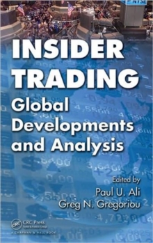 Insider Trading : Global Developments and Analysis, Hardback Book Insider Trading : Global Developments and Analysis, Hardback Book