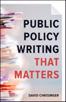 Public Policy Writing That Matters, Paperback Book Public Policy Writing That Matters, Paperback Book