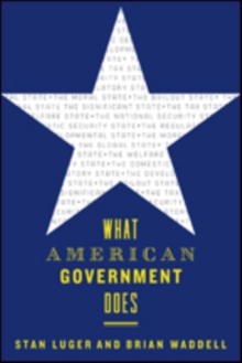 What American Government Does, Paperback / softback Book What American Government Does, Paperback / softback Book