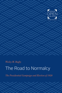 The Road to Normalcy