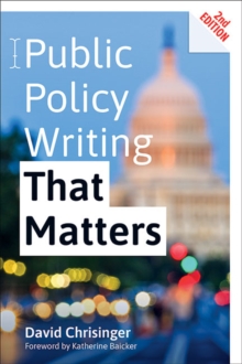 Public Policy Writing That Matters