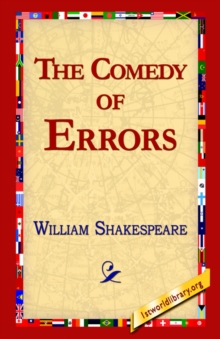 The Comedy of Errors, Paperback / softback Book The Comedy of Errors, Paperback / softback Book