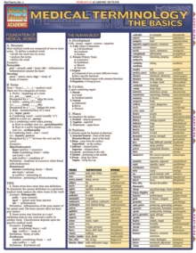 Medical Terminology:The Basics : a QuickStudy Laminated Reference Guide