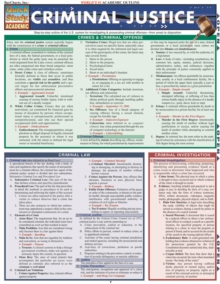 Criminal Justice : QuickStudy Reference Guide