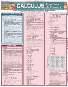 Calculus Equations & Answers