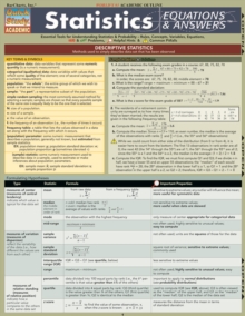 Statistics Equations & Answers