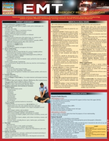 EMT - Emergency Medical Technician, Fold-out book or chart Book EMT - Emergency Medical Technician, Fold-out book or chart Book