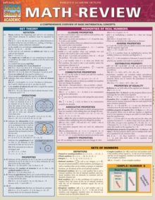 Math Review : a QuickStudy Reference Guide