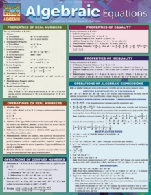 Algebraic Equations Quizzer, Fold-out book or chart Book Algebraic Equations Quizzer, Fold-out book or chart Book