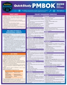 QuickStudy PMBOK Quick Reference Guide