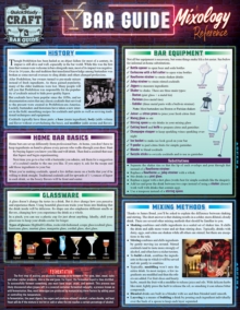 Bar Guide - a Mixology Reference : QuickStudy Laminated Guide