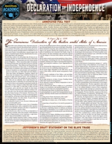 Declaration of Independence : a QuickStudy Laminated Reference Guide