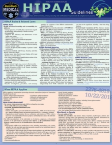 HIPAA Guidelines : a QuickStudy Laminated Reference Guide