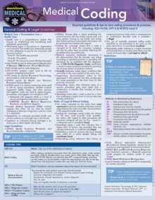 Medical Coding : a QuickStudy Laminated Reference Guide