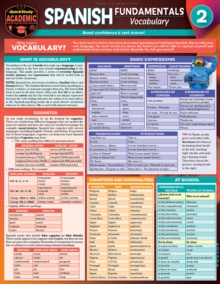 Spanish Fundamentals 2 - Vocabulary : a QuickStudy Digital Reference & Study Guide