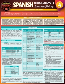 Spanish Fundamentals 4 - Speaking & Writing : QuickStudy Digital Reference Guide