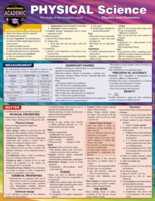 Physical Science - Physics & Chemistry : a QuickStudy Reference & Study Guide