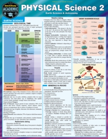 Physical Science 2 - Astronomy & Earth Science : QuickStudy Reference & Study Guide