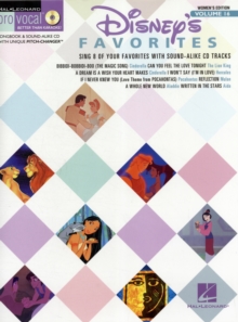 Pro Vocal Women's Edition Volume 16 : Disney Favourites, Paperback Book Pro Vocal Women's Edition Volume 16 : Disney Favourites, Paperback Book