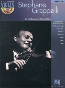 Stephane Grappelli : Violin Play-Along Volume 15