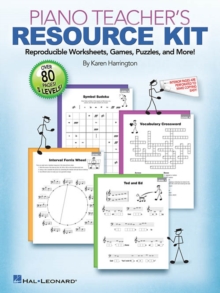 Piano Teacher's Resource Kit, Paperback Book Piano Teacher's Resource Kit, Paperback Book