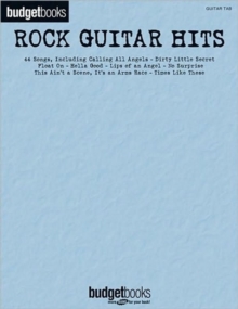 Budgetbooks : Rock Guitar Hits, Paperback / softback Book Budgetbooks : Rock Guitar Hits, Paperback / softback Book