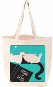 Snore and Peace Cat Tote FIRM SALE, Miscellaneous print Book Snore and Peace Cat Tote FIRM SALE, Miscellaneous print Book