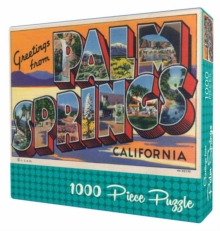 Greetings From Palm Springs Puzzle, Miscellaneous print Book Greetings From Palm Springs Puzzle, Miscellaneous print Book
